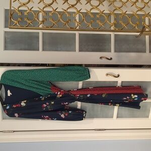 Ted Baker midi wrap dress